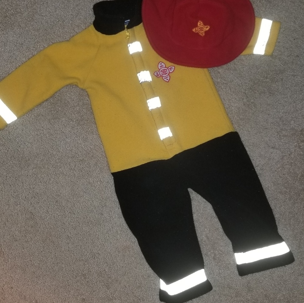 Fleece Baby Gap Fireman costume